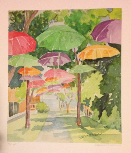Umbrella Print